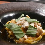 IZA - 豚ミンチのタリオリーニアップ