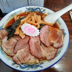 彩華 - チャーシューメン大盛り