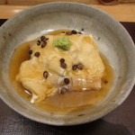 神保町 傳 - 穴子の湯葉あんかけ