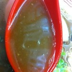 丸高中華そば 神戸二宮 - 中華そばスープUP