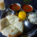 STAR - チーズナンセット１２００円　辛さ２００倍♪