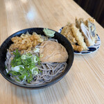 串の幸 - 天ぷら冷やしたぬきそば 1000円
大盛 +100円