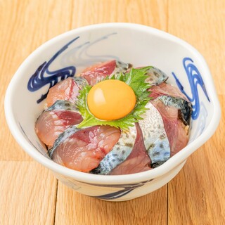 【三浦之地青花鱼】 Imagawa名产!芝麻青花鱼盖饭