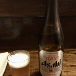 ばんや - 瓶ビール　アサヒ　中瓶