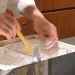 天冨良 麻布よこ田 - カウンター席「天冨良 麻布よこ田」恵比寿ガーデンプレイス店