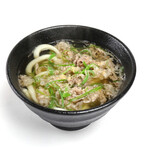 Meat soup udon