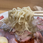 オカモト☆タンメン - 麺リフトアップ