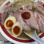 オカモト☆タンメン - チャーシュー煮玉子タンメン