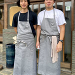 Restaurant Kam﻿ - 左：本岡将氏  右：田代圭佑氏