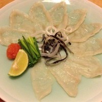 月亭 池袋店 - ふぐ刺し