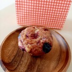 Puff muffin - ハスカップクリームチーズ 350円