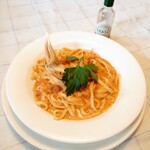 コットンクロス - 生パスタ 蟹トマトクリーム 1300円