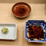 日本橋蛎殻町 すぎた - 生姜醤油、山葵、醤油