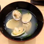 日本橋蛎殻町 すぎた - 浅蜊汁