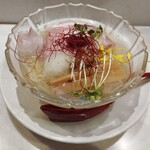 鯛塩そば 灯花 - 冷やし鯛塩そば