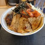 かつや - 合い盛丼