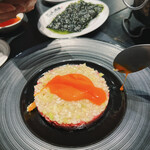 焼肉ホルモン 風土. - ネギ塩和牛カルパッチョ