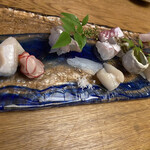 オキオリーブ澳邸 - 瀬戸内の鯒と鯛、帆立は北から