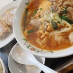 餃子の王将 - 豚辛ラーメンフェアセットＢ