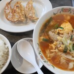 餃子の王将 - 豚辛ラーメンフェアセットＢ