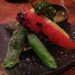 いなせや - 焼野菜盛合わせ(ハーフ)