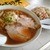 旭川ラーメン旭龍 - 料理写真:醤油ラーメン＋やきめしセット