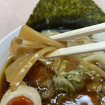 郡山駅前ラーメン 角麺 - 