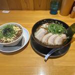 あなたの心を鷲掴み - 鷲掴みとんこつ&きざみチャーシュー丼