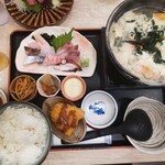 魚がし食堂 - 連れと漁師のめった汁定食