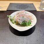 パルコ フィエラ - しどけのかき揚げ＆パンチェッタ