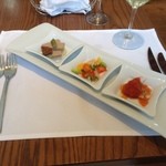 ヴァンサンク - 前菜盛り合わせ