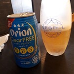 焼肉園 花牛 - オリオンのノンアルコールビール