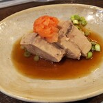 金町製麺 - あん肝ポン酢