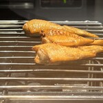 割鮮 入たに - 【 手羽先炙り 】