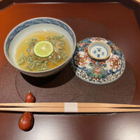馳走 啐啄一十  - 蛤とじゅんさいのお椀