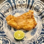 銀座 上瀧 - 2023.5.  四川省染山名物 辣子甘鯛~四川式辣子魚~