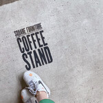 Square Furniture Coffee Stand - 