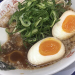 来来亭 - 味玉ラーメン　出汁薄め