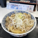 吉野家 - 足りなかったのでねぎ塩豚丼も^ ^