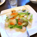 昇龍香房 - 海鮮八宝菜。1295円