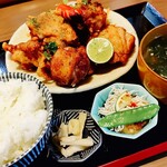 Koju Kei - 鶏もも肉唐揚げ定食