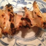 焼鳥 若竹 - 手羽先の完成