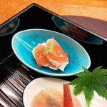 味心 すず木 - 鶏ささみ酒盗餡