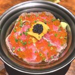 和酒BAR風雅 - ｺｰｽ 厳選和牛豪華丼　2023.6.1