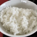 ラーメン もっけだの - 『朝食セット(ラーメン)+メンマ』の『無限ライス』