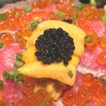 和酒BAR風雅 - ｺｰｽ 厳選和牛豪華丼　2023.6.1