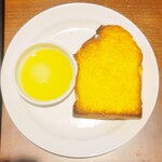 Dining cafe bloom - 目玉焼きハンバーグ（1,600円） セット パン