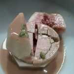 いちじくのフォアグラ挟み