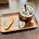 バルバルキッチンアメリ - 食後のアイスコーヒーS(¥300)