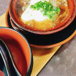 かまど - 単品　豆腐のとろろ鍋